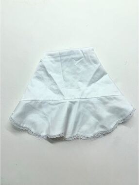 Besos by Kissy Kissy White Pima Cotton Bonnet Heirloom Christening Hat 6-12 Mos